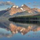 Abendstimmung am Bergsee, Kanada