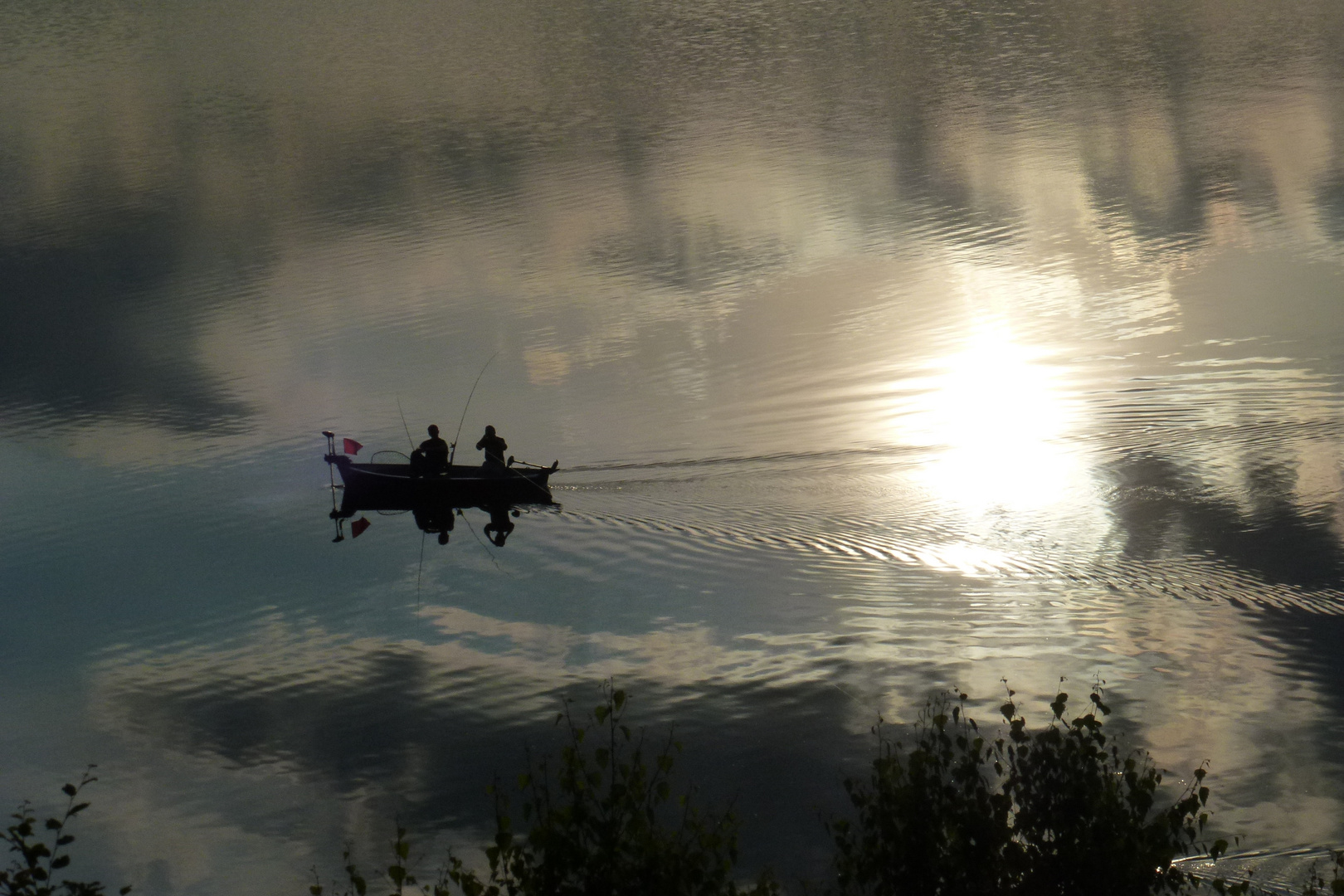 Abendstimmung am Biggesee