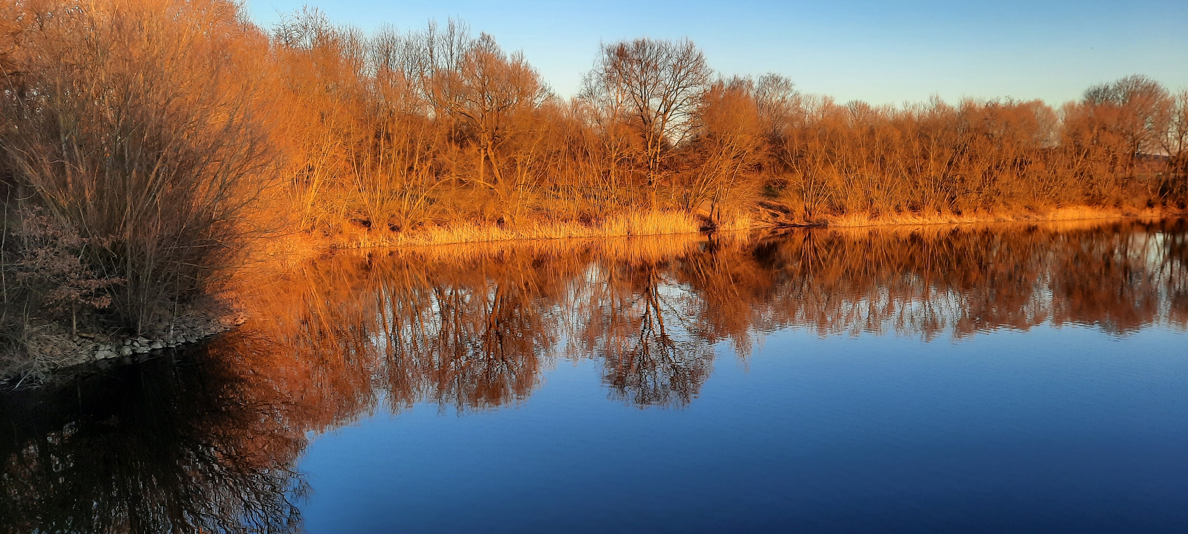 Abendstimmung am Blauen See