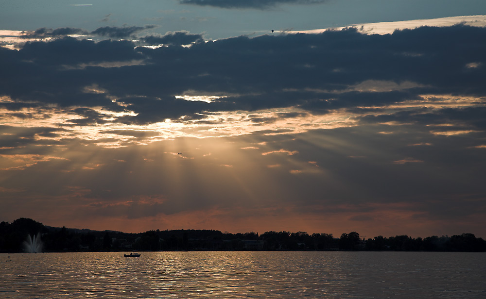 Abendstimmung am Bodensee