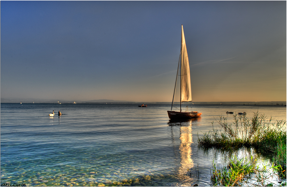 Abendstimmung am Bodensee