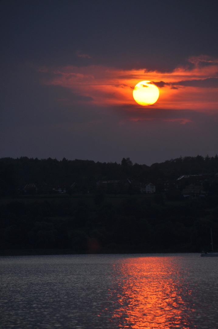 Abendstimmung am Bodensee