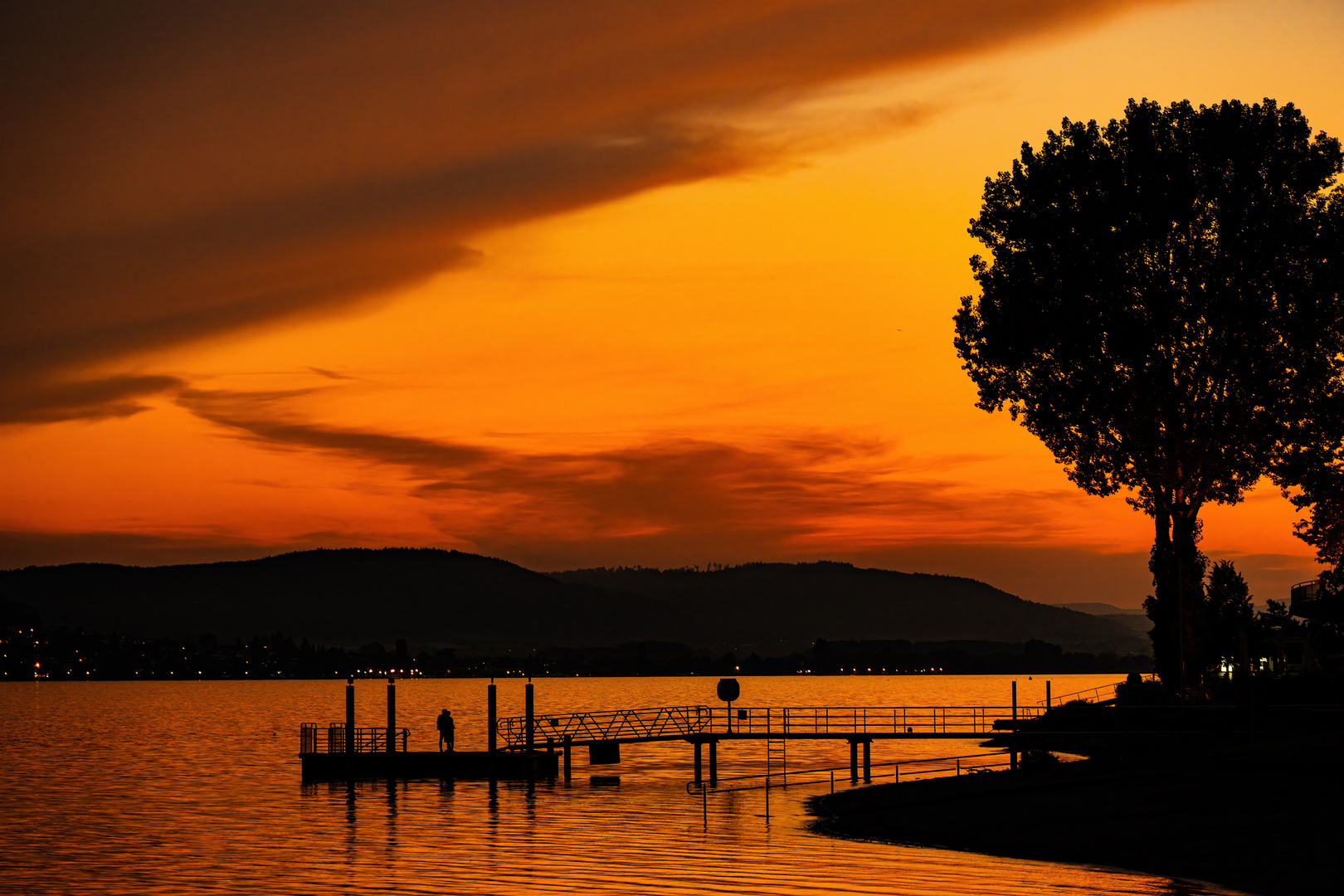 Abendstimmung am Bodensee