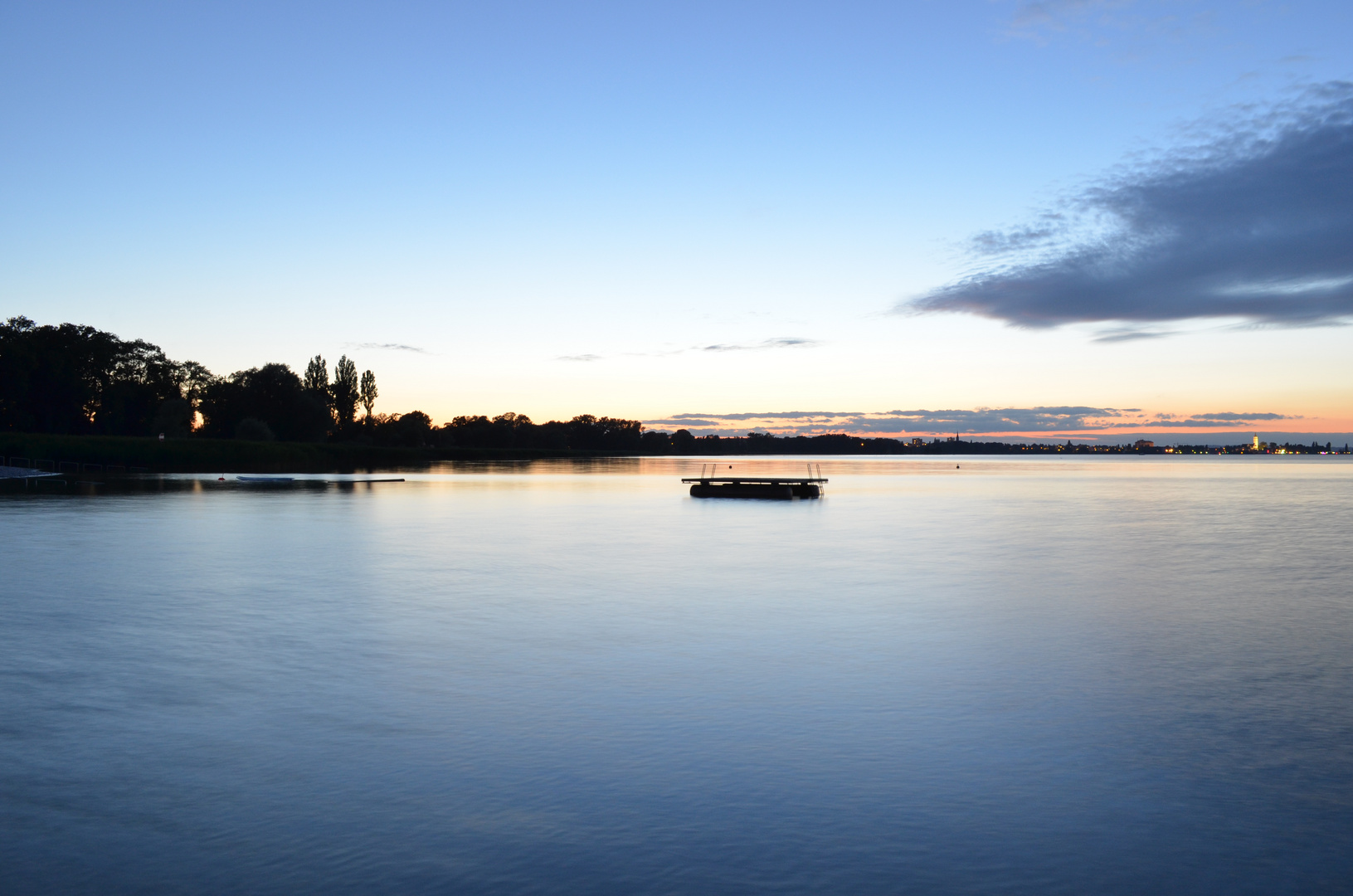 Abendstimmung am Bodensee