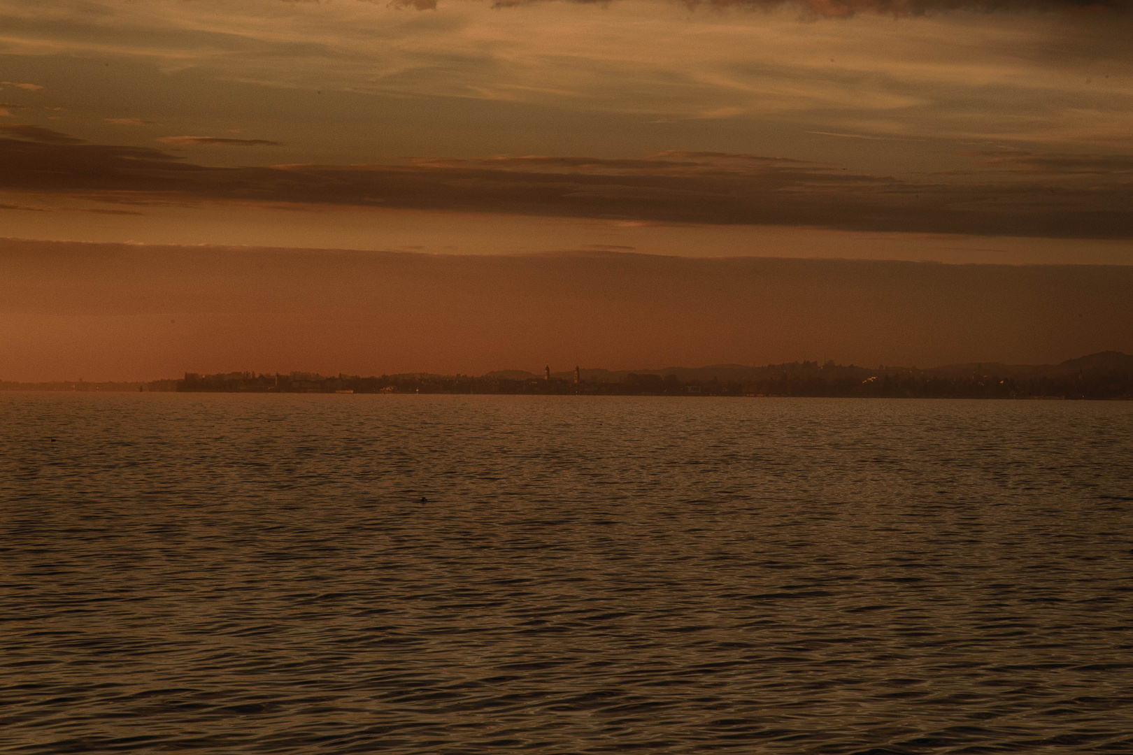 Abendstimmung am Bodensee