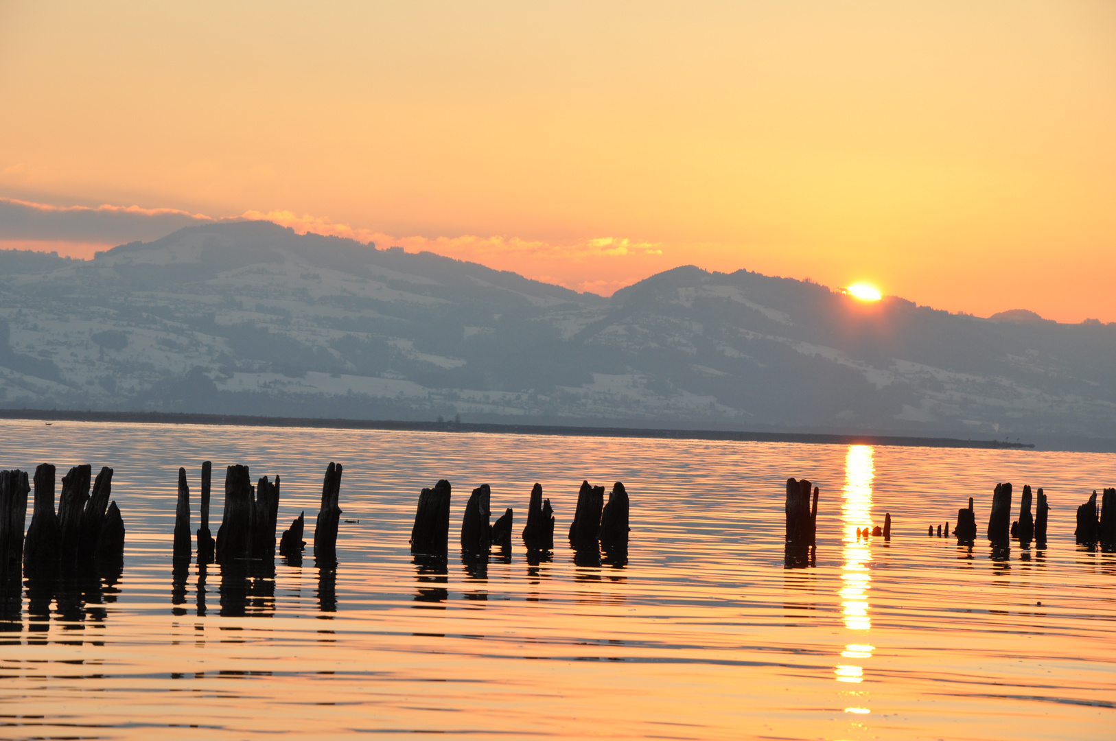 Abendstimmung am Bodensee