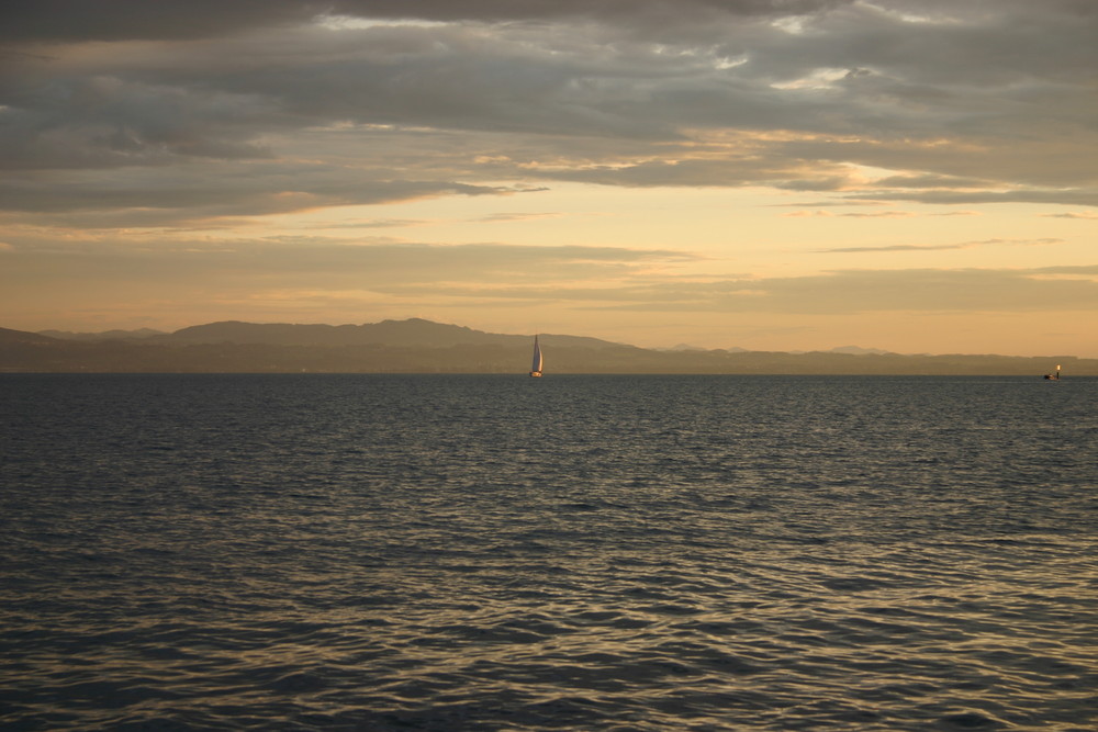 Abendstimmung am Bodensee