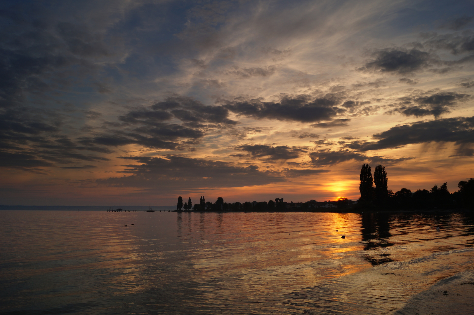 Abendstimmung am Bodensee