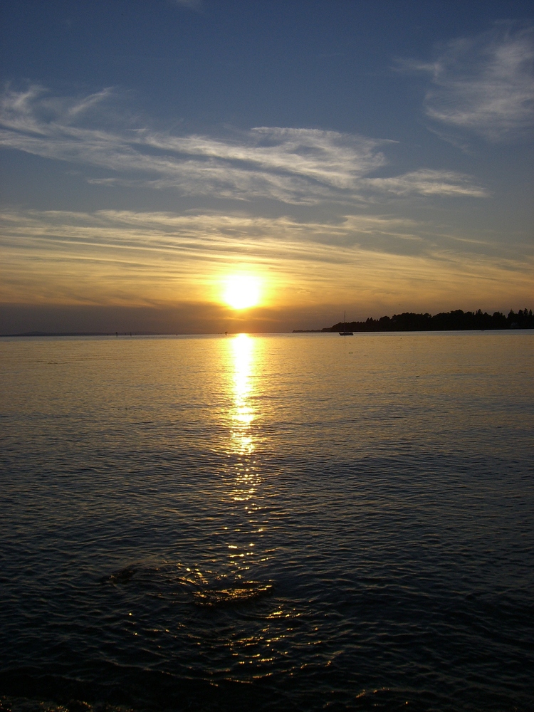 Abendstimmung am Bodensee