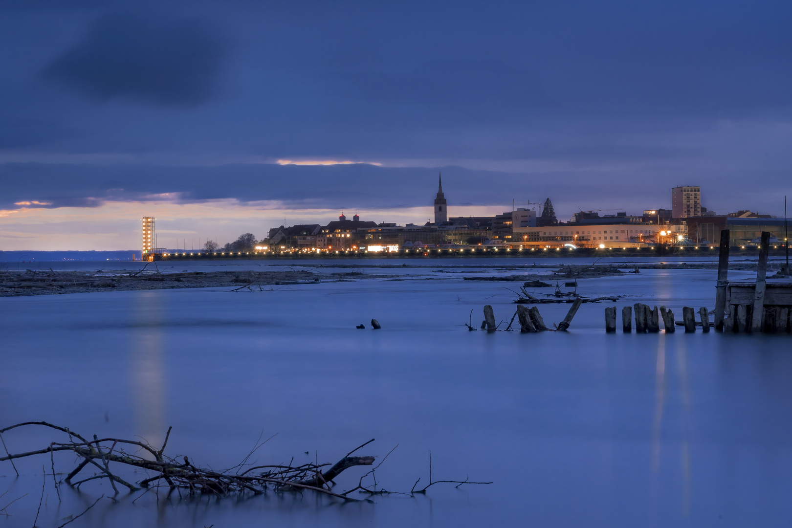 Abendstimmung am Bodensee