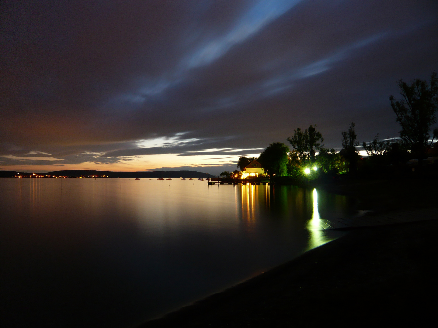 Abendstimmung am Bodensee