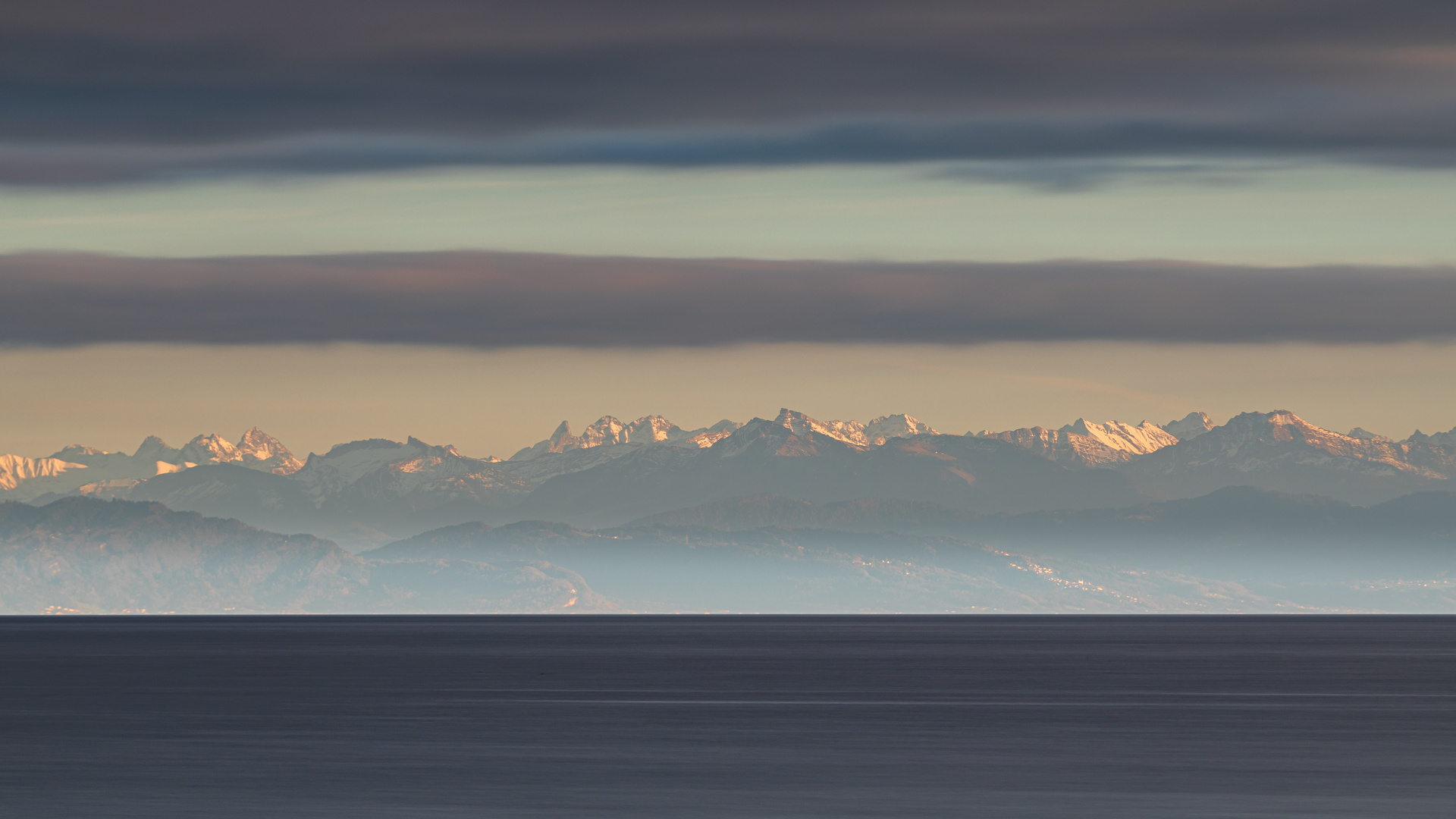 Abendstimmung am Bodensee