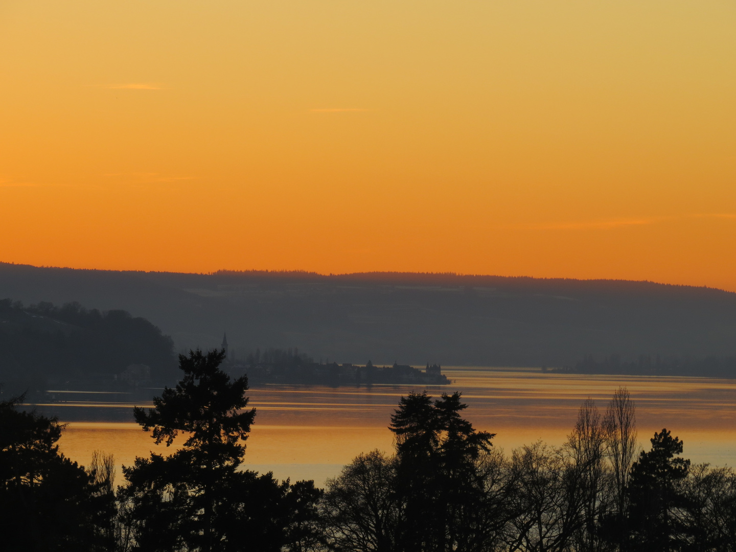 Abendstimmung am Bodensee