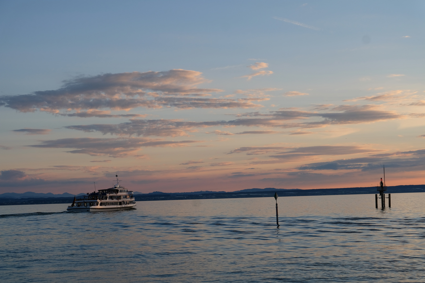 Abendstimmung am Bodensee 