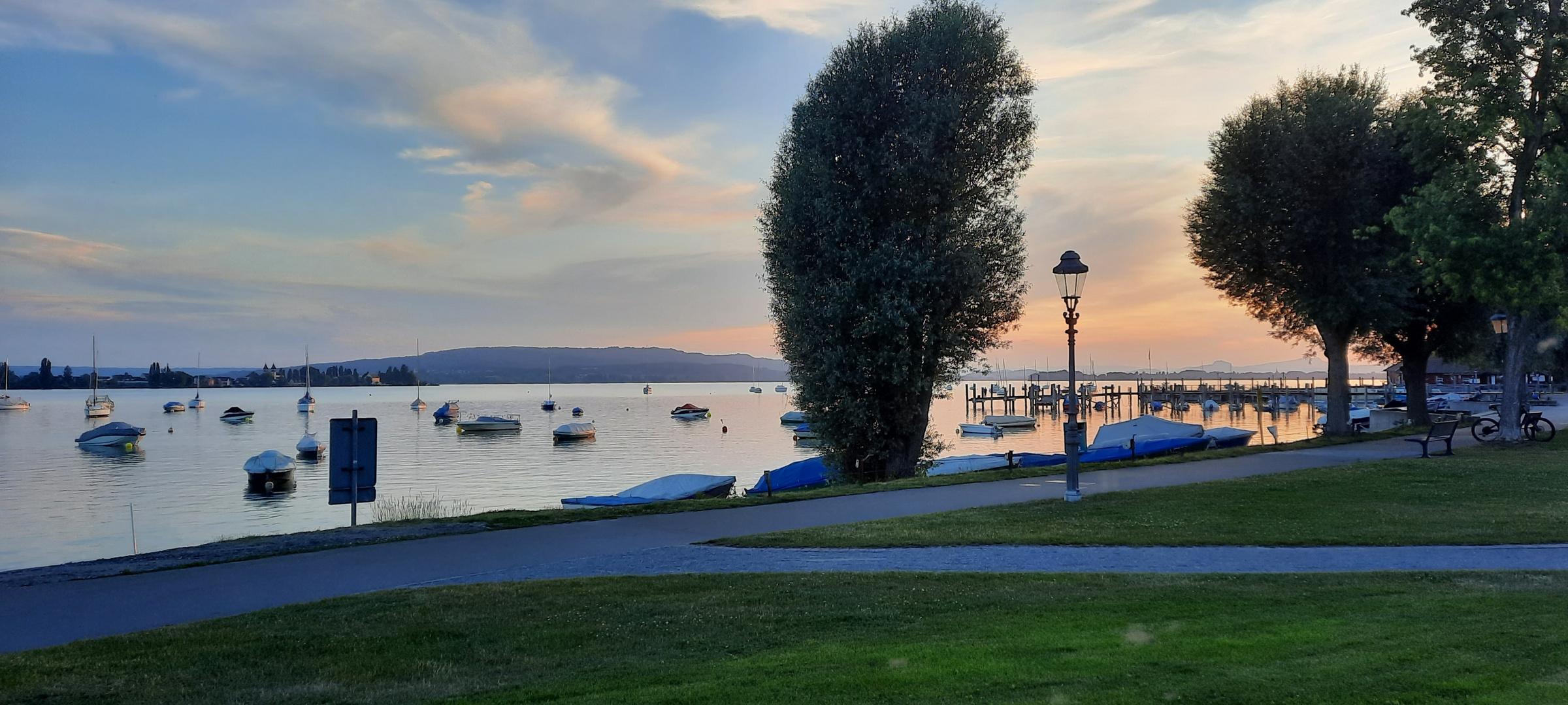 Abendstimmung am Bodensee