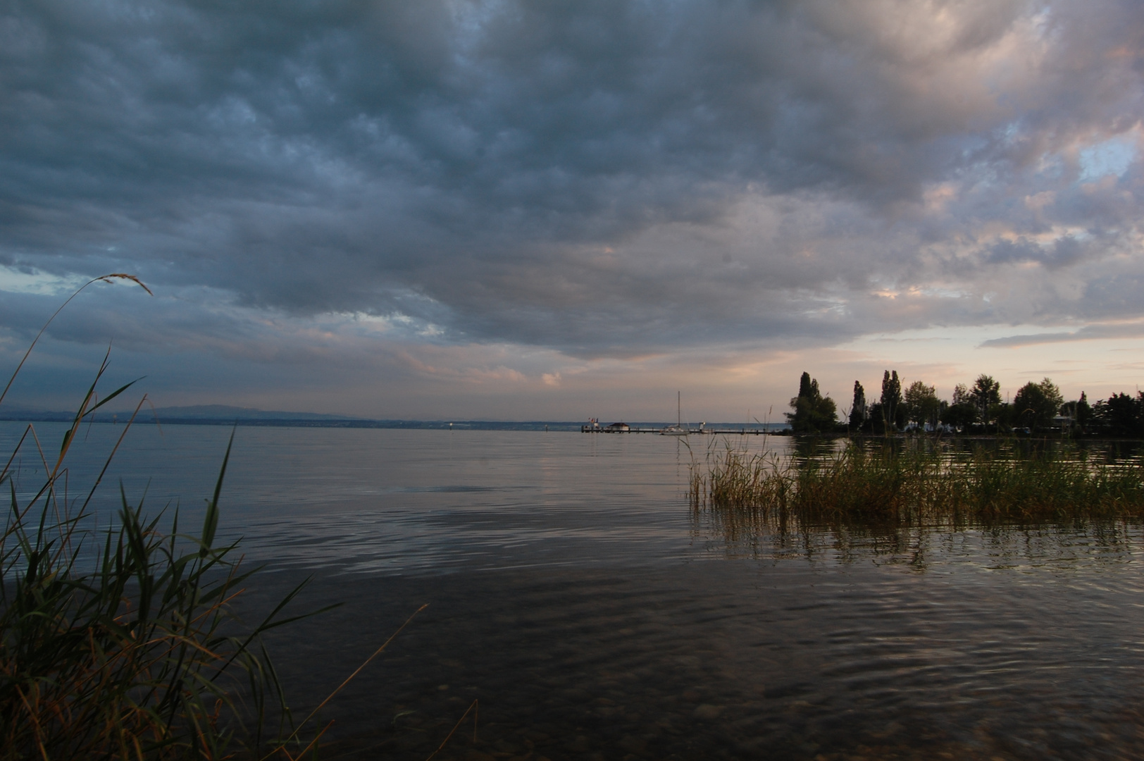 Abendstimmung am Bodensee