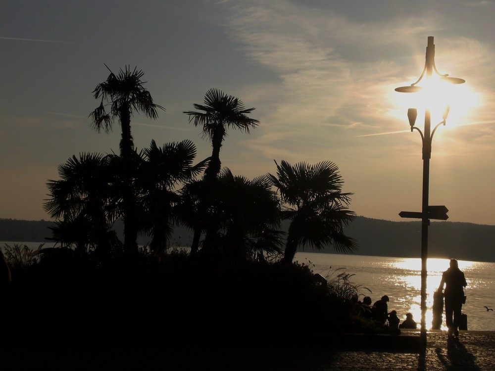 Abendstimmung am Bodensee