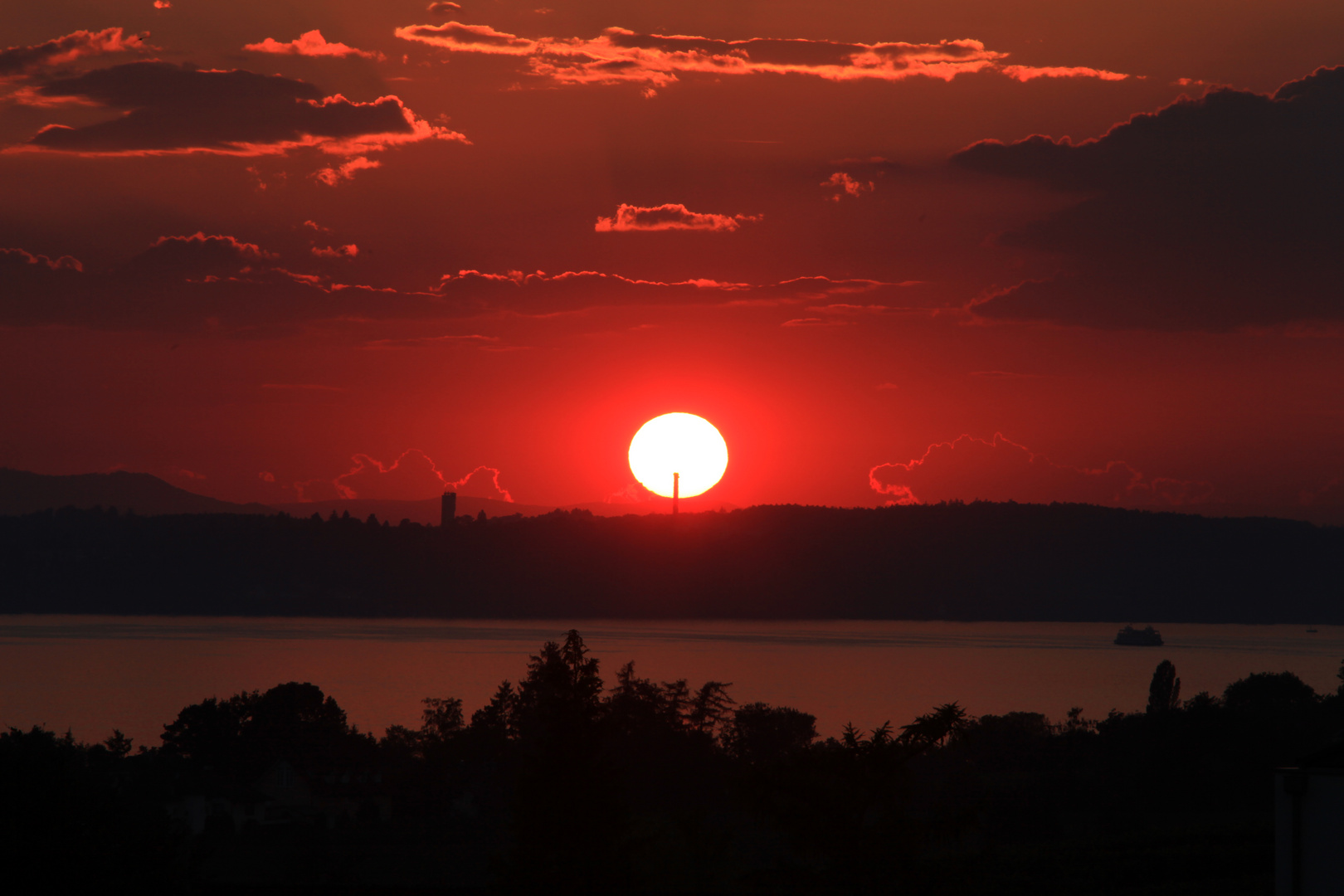 Abendstimmung am Bodensee