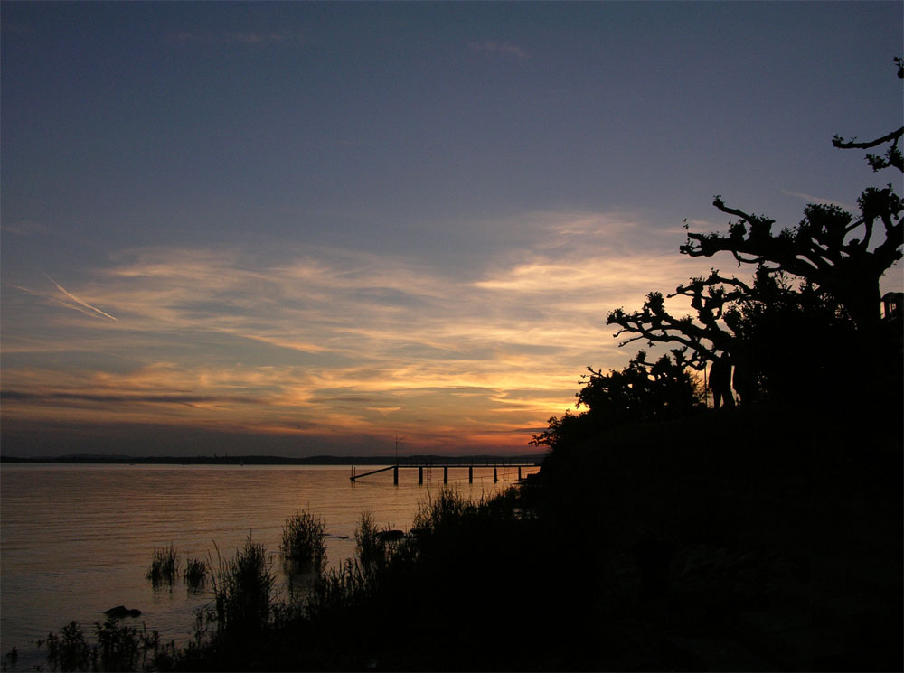 Abendstimmung am Bodensee