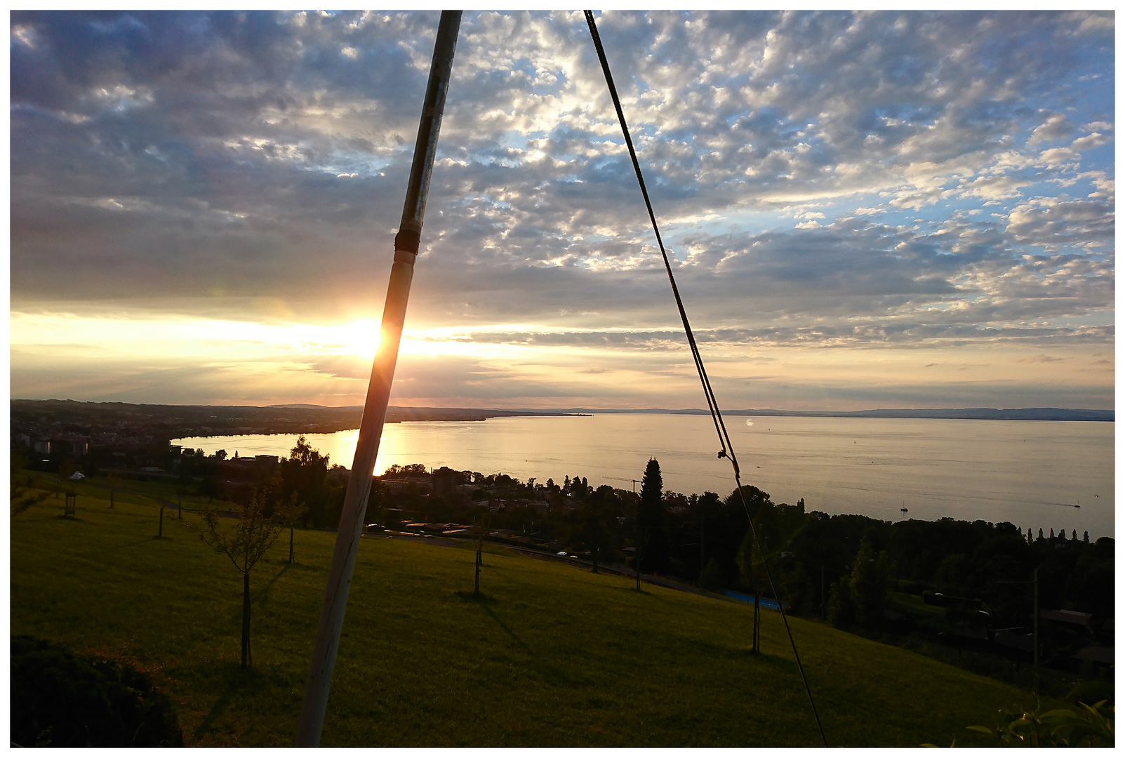 Abendstimmung am Bodensee