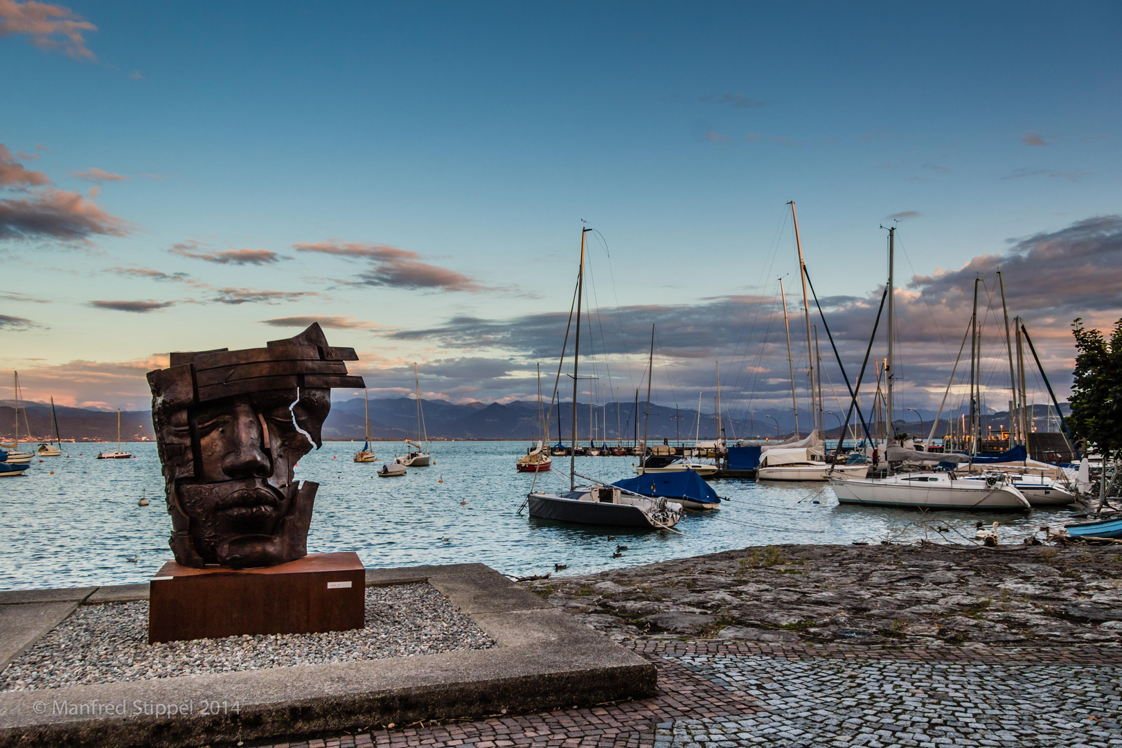 Abendstimmung am Bodensee