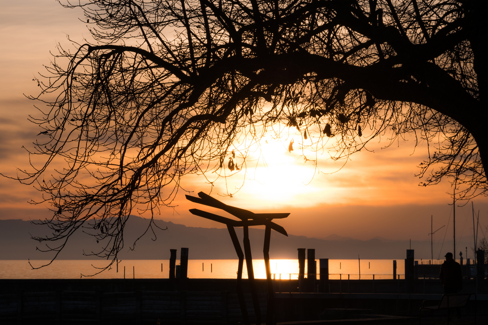 Abendstimmung am Bodensee