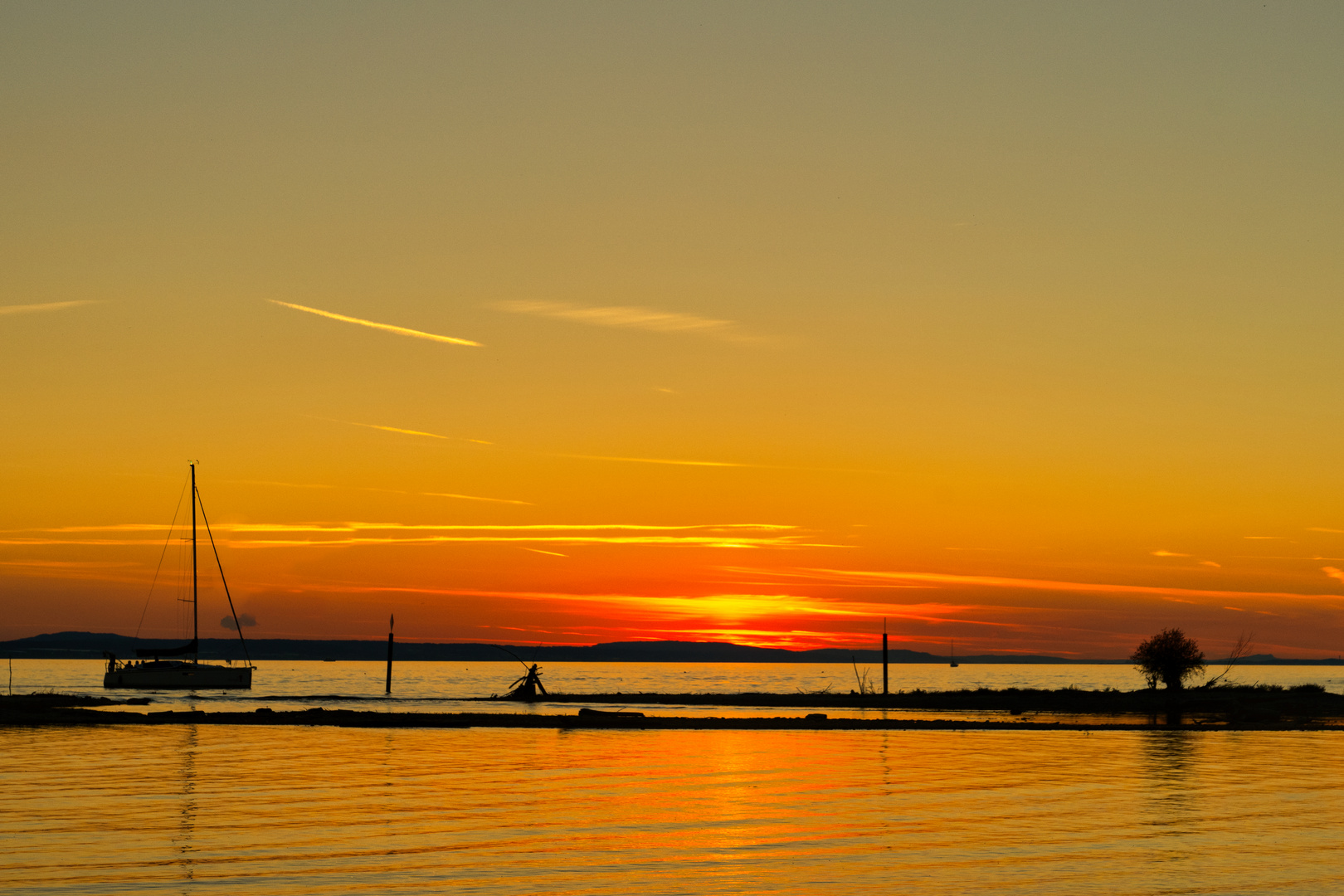 Abendstimmung am Bodensee