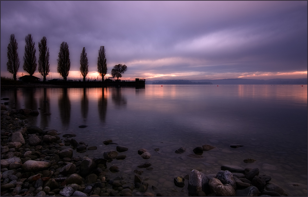 Abendstimmung am Bodensee