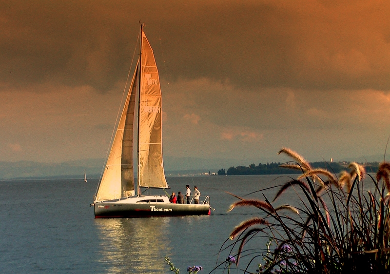 Abendstimmung am Bodensee