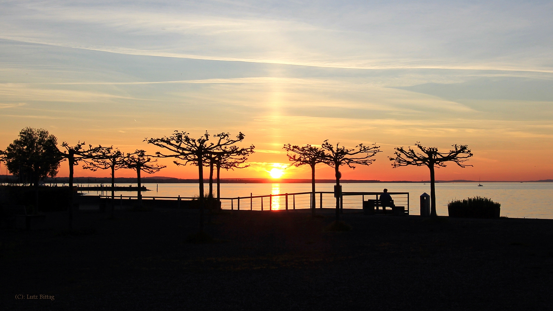 Abendstimmung am Bodensee