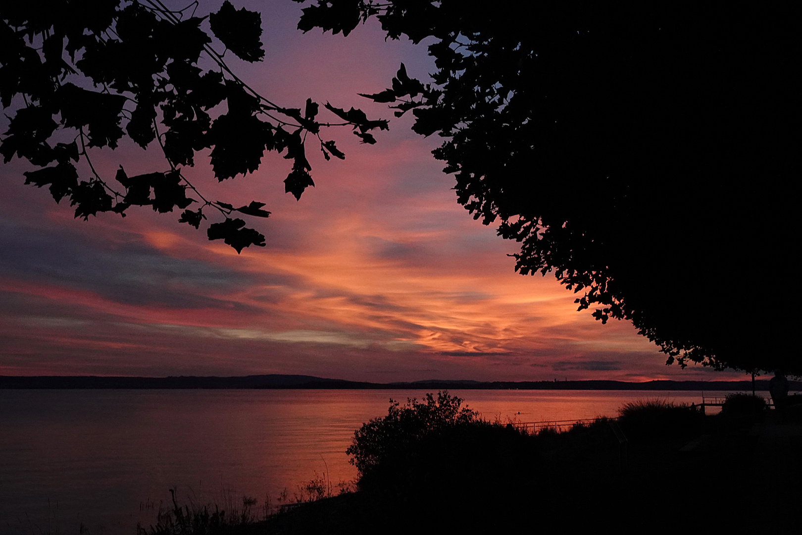 Abendstimmung am Bodensee