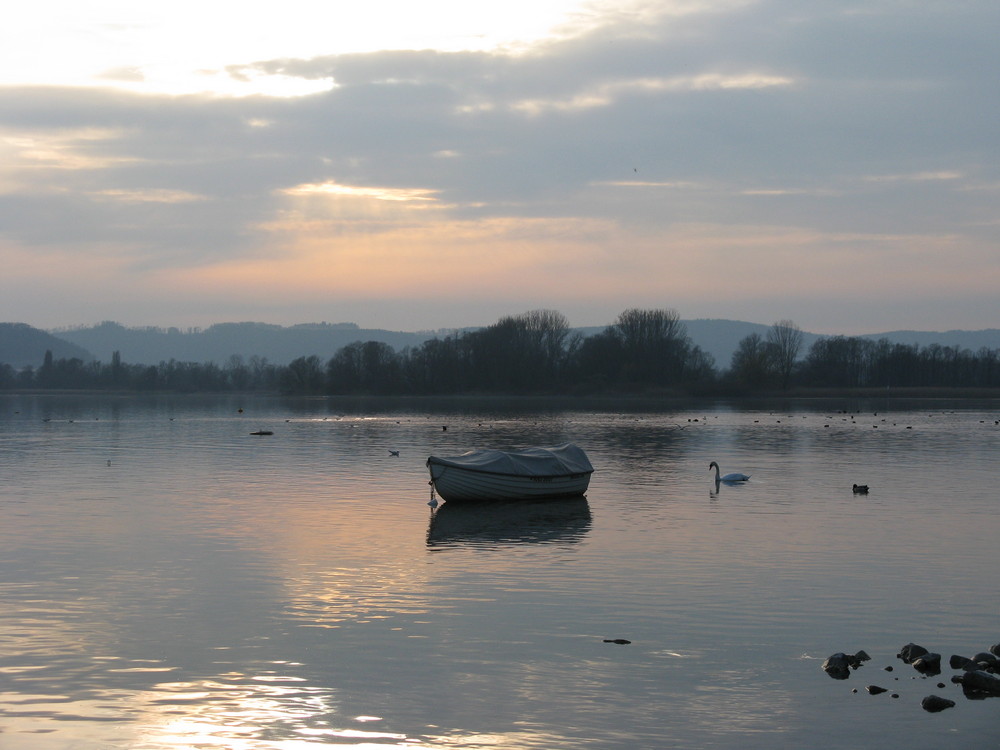 Abendstimmung am Bodensee