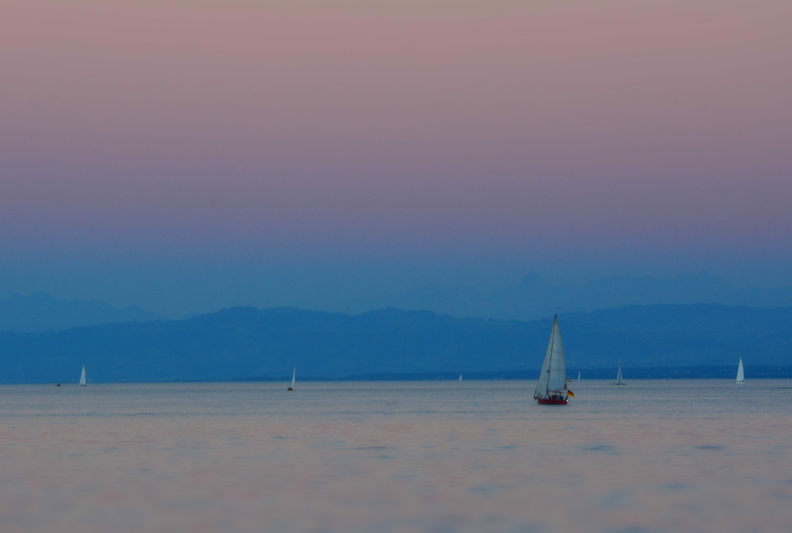 Abendstimmung am Bodensee