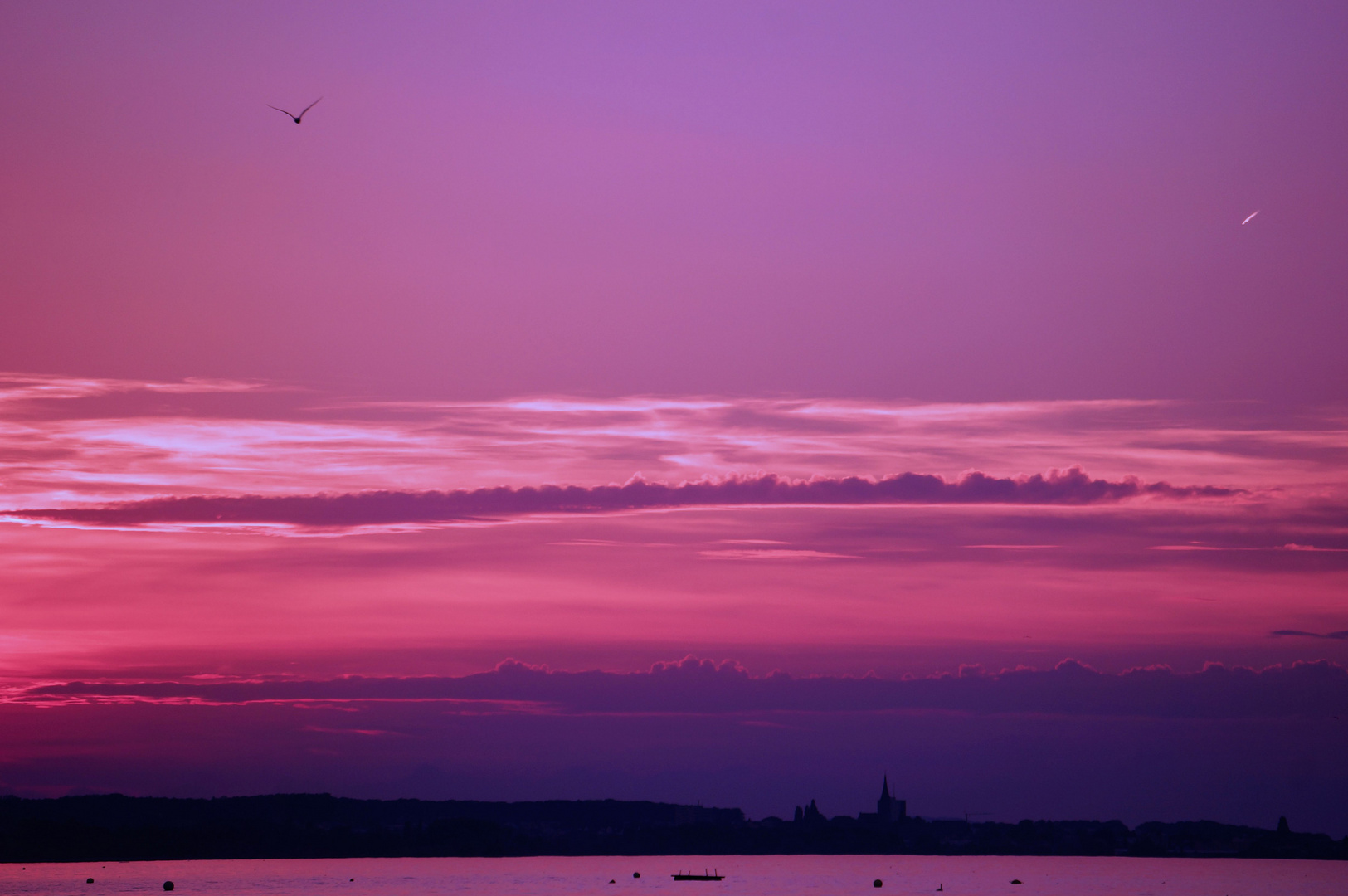 Abendstimmung am Bodensee