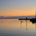 Abendstimmung am Bodensee - Ich wünsche Allen einen Guten Rutsch ins Neue Jahr!