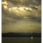 Abendstimmung am Bodensee - Monitore kalibrieren - es lohnt sich...