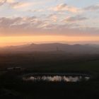 Abendstimmung am Böhmischen Mittelgebirge