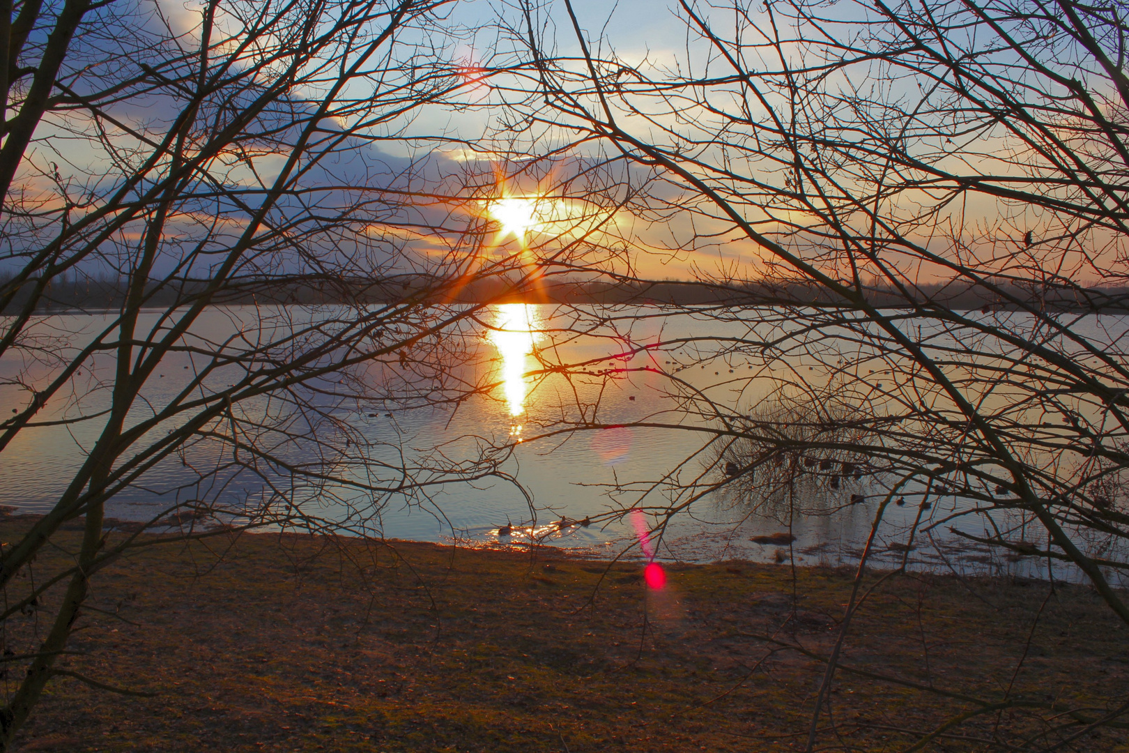 Abendstimmung am Boisdorfer See