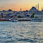 Abendstimmung am Bosphorus