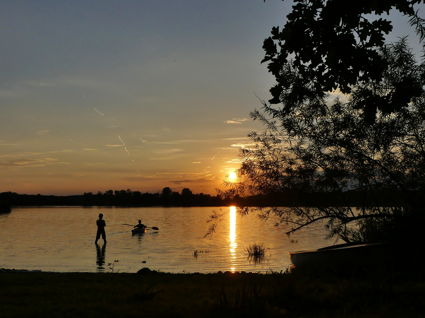 Abendstimmung am Breitlingsee