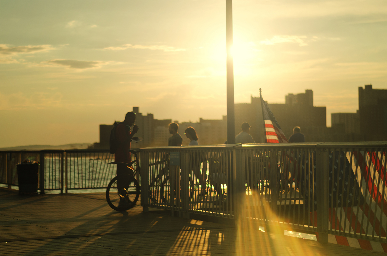 Abendstimmung am Brighton Beach