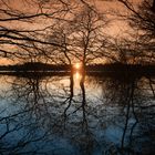 Abendstimmung am Bruchersee