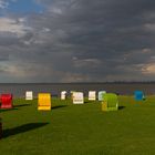 Abendstimmung am Burhaver Strand