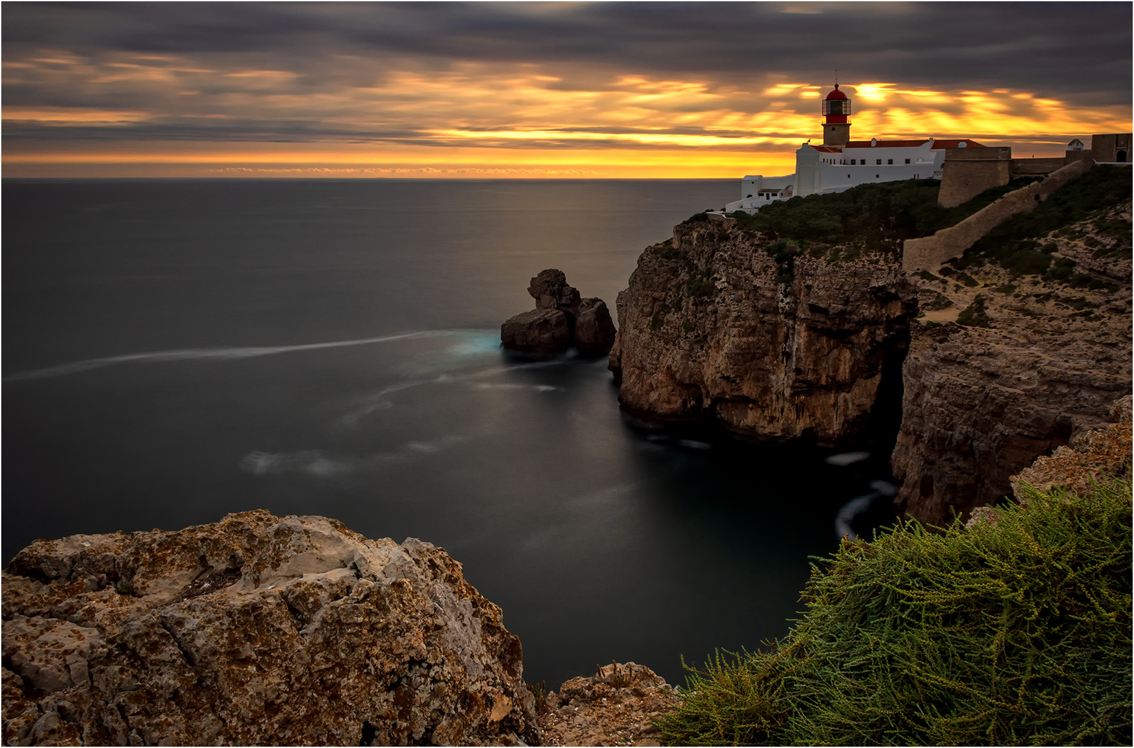 Abendstimmung am Cabo de São Vicente ( Algarve )