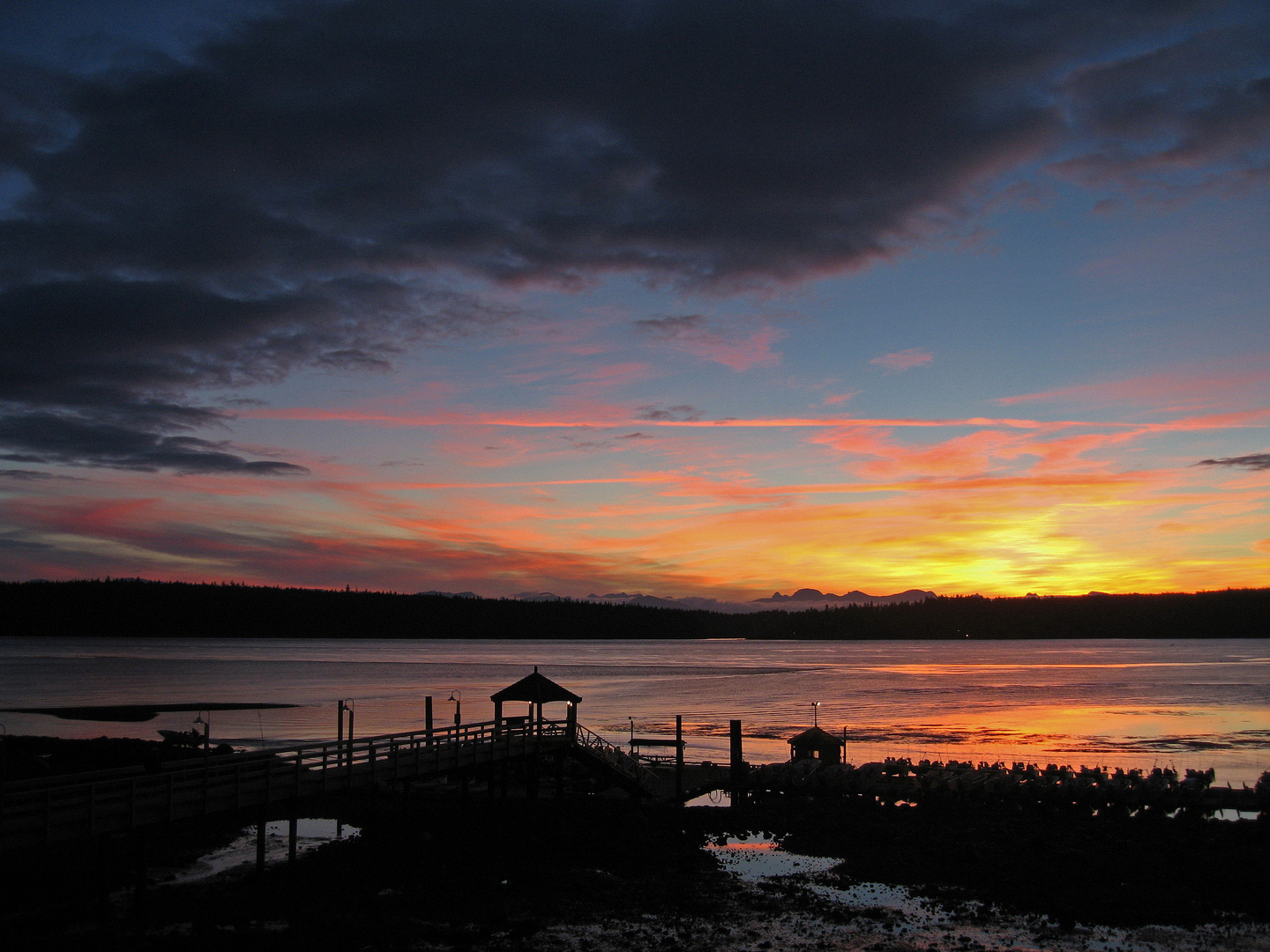 Abendstimmung am Campbell River