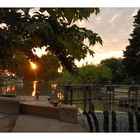 ... abendstimmung am canal du midi ...