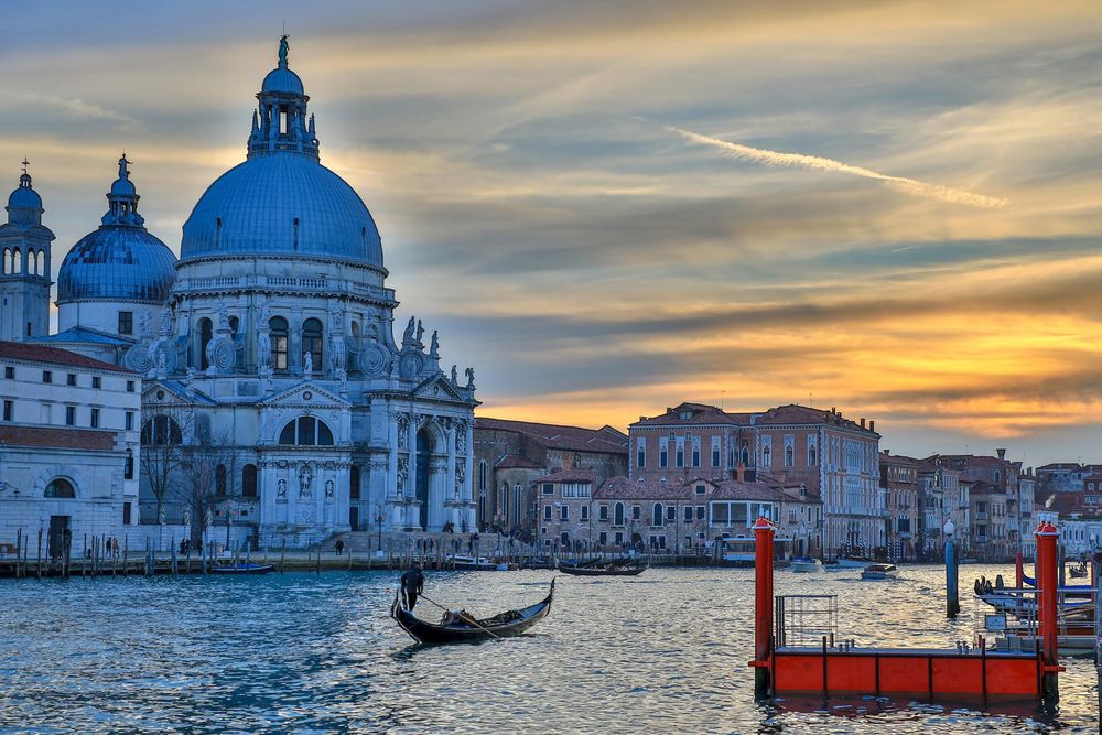 Abendstimmung am Canal Grande