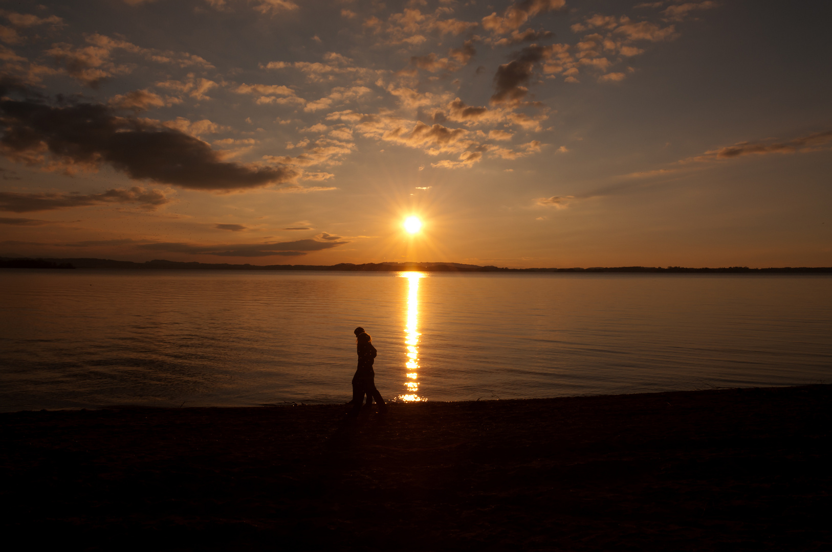 Abendstimmung am Chiemsee