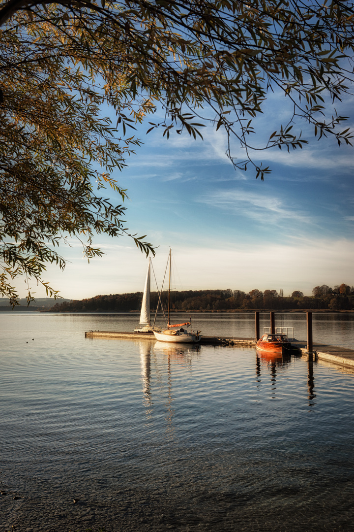 Abendstimmung am Chiemsee