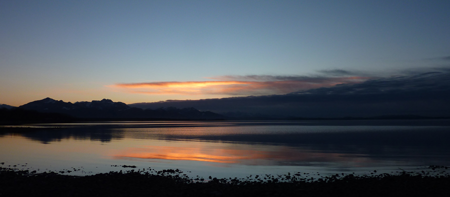 Abendstimmung am Chiemsee